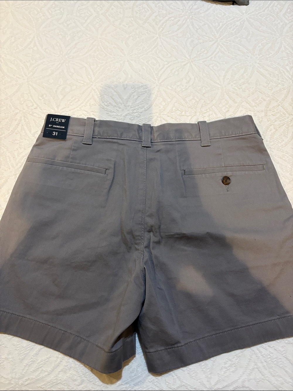 J. Crew Men’s Slate Gray Flat Front Shorts